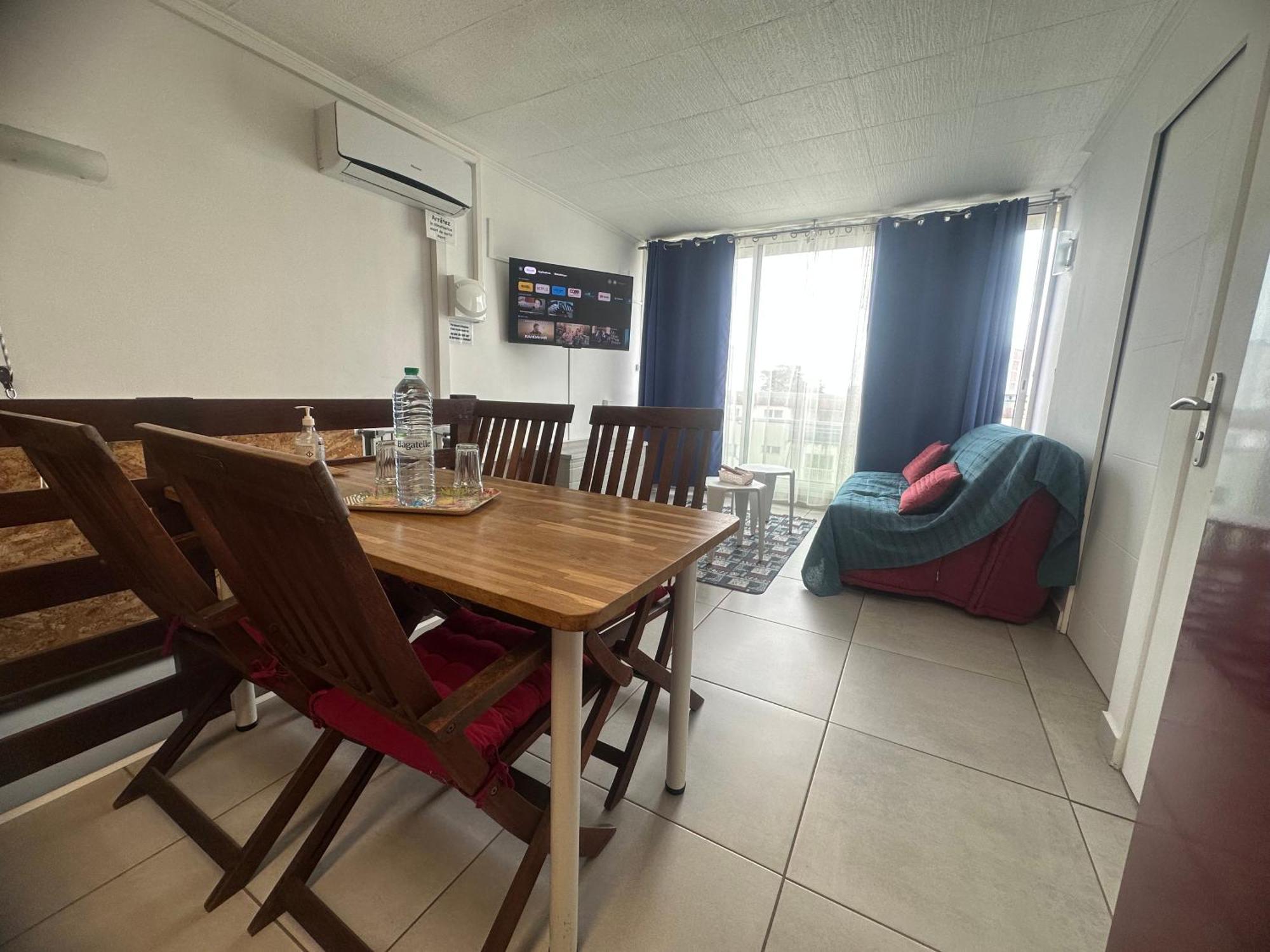 Appartement T2 Colombier Pour 5 Personnes Vue Mer Sainte-Clotilde 外观 照片